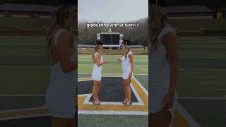 we made it!!! #identicaltwins #graduation #appstate #foryou #tiktok