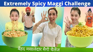 Extremely Spicy Maggi Challenge | RS 1313 FOODIE | Ramneek SIngh 1313 | RS 1313 VLOGS