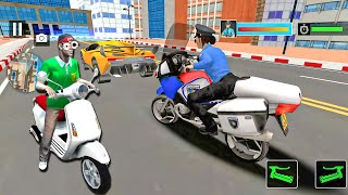 Police Moto Bike Chase Crime and Shooting Games - Policeman game Android gameplay