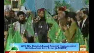Sary Parho Darood by Owais Raza Qadri -Qtv Mehfil 12 Rabil ul Awal Special Transmission from Lahore