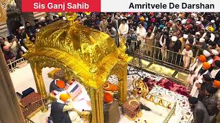 Sis Ganj Sahib Saturday Night Amritvele De Darshan