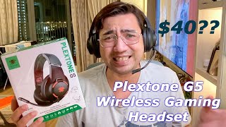 Plextone G5 Wireless Gaming Headset Review - How good is it for just $40?