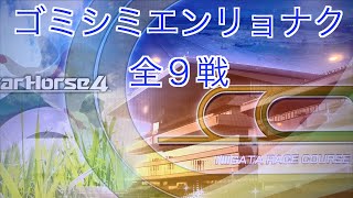 【スターホース４】　ー 230頭目ー　ゴミシミエンリョナク　全9戦　※228頭目のゴミシミロゴと、229頭目のゴミシミシュールとの次世代馬です(生産は血統表生産P2C6)。