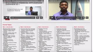 Oracle E-Business Suite Learning Subscription Demonstration