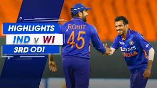 INDIA vs WEST INDIES 3RD ODI FULL HIGHLIGHTS 2022 | IND VS WI 3RD ODI HIGHLIGHTS 2022 | #INDVSWI2022