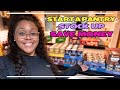 HOW I'M STARTING MY FOOD STORAGE PANTRY! STOCK UP AND ORGANIZE WITH ME! BEGINNER STOCKPILING