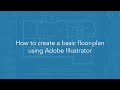 How to create a basic floor-plan using Adobe Illustrator