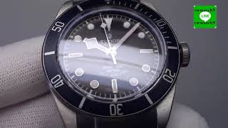 328【帝舵小藍花79220b】洽詢敲賴：Twwatch99帝舵小藍花w0561n2550頂級版heritage Black Bay系列79220b不銹鋼錶帶 進口瑞士eta2824自動機械機芯 男士