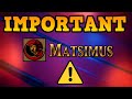 The Future Of The Matsimus YouTube Channel - IMPORTANT DECISION