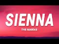 The Marías - Sienna (Lyrics)