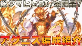 【グラブル】ダマスカス鋼/ヒヒイロカネ 総数20個/金剛晶7個を使用したアグニス編成を紹介します