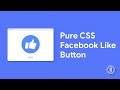 Facebook Like Reaction Animation only with HTML & CSS - Live Coding | EL Creative Media