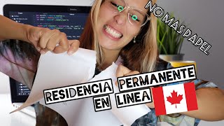 Solicitud de residencia permanente en Línea para diferentes vías migratorias  / Ya no mas papel!