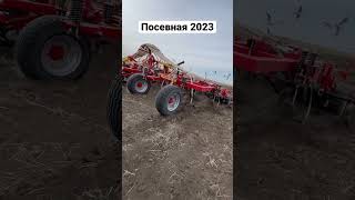 KAT 3004-A1 на посевной с посевным комплексом Партнер #kat #tractor #трактор #сельскоехозяйство