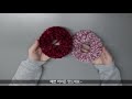 지니공방 다이소 뜨개실로 곱창 머리끈 만들기 곱창밴드 헤어슈슈 knit scrunchie