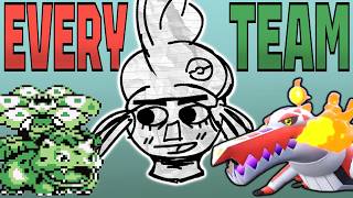 Every Pokémon Team I Ever Used (5k subs special)