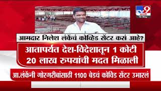 Special Report | पारनेरकरांसाठी निलेश लंके बनलेत देवमाणूस, देश-विदेशातून लंकेंच्या कोविड सेंटरला मदत