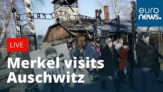 Angela Merkel visits Auschwitz | LIVE