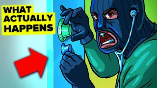 How Real Criminals Crack a Safe