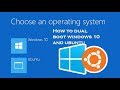 Dual boot Windows 10 and Ubuntu 16.04 [ NO virtual machine] Full tutorial