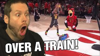 HE DUNKED OVER A TRAIN! BEST OF KIDS DUNK CONTESTS!