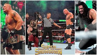 ●WWE Super Showdown 2020 Highlights ! Goldberg New Universal champion ? Goldberg Vs Fiend 2020#new