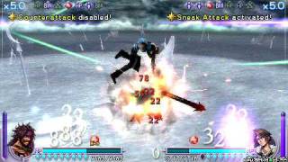 English Dissidia Final Fantasy Ad-Hoc Battle: Jecht (Lycoris) vs Squall (sd1ad)