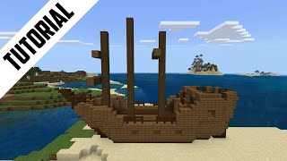 Minecraft: How to Build a Shipwreck (Step By Step)