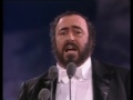 Andrea Griminelli plays De Crescenzo's Rondine al Nido with Luciano Pavarotti in Rome at the Caracal