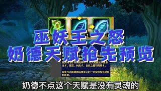 魔兽世界：巫妖王之怒奶德天赋抢先预览，绝对是治疗MVP不二人选