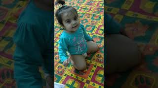 9 Month cute  baby girl dancing on Padmavati Ghoomar song, Deepika padukone's youngest fan.