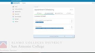 San Antonio College - Scheduling "Tutoring Appointments" Tutorial & Navigate Walkthrough!
