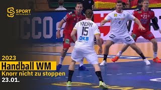 Juri Knorr war gegen Norwegen einfach nicht zu stoppen! Die schönsten Szenen | SDTV Handball
