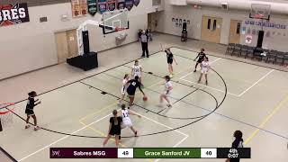 Sabres MSG vs Grace of Sanford JV 1/24/25