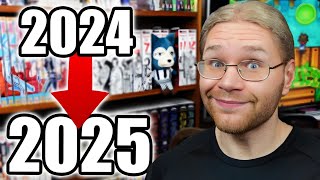 Wie war mein MANGA JAHR 2024? Zahlen, Formate, Podcast \u0026 MEHR!