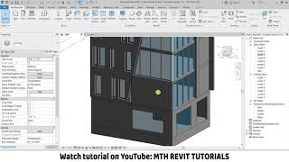 Revit Tutorial - Facade Design | #shorts