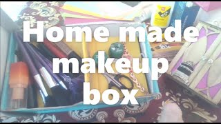 How to make Bangle Box with waste Shoebox | Best out of waste | DIY jewellery Organizer