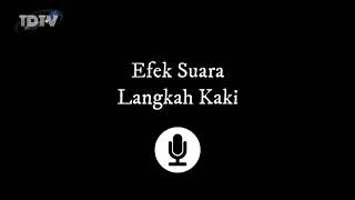 Efek suara langkah kaki