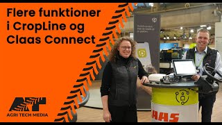 🇩🇰 Agromek 2024: Flere funktioner i CropLine og Claas Connect