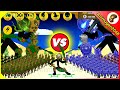 STICK FIGURE DINO GRIFFON LEAF VS FINAL BOSS FROZEN, SPEAROS | Stick War Legacy Mod | Animugen2048