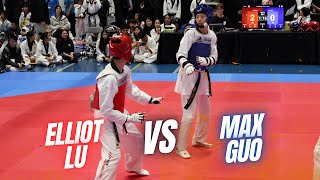 Taekwondo 2024 Korean Consul General Cup - Elliot Lu vs Max Duo