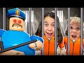 SARAH E ELOAH TENTARAM ESCAPAR DO POLICIAL - Barry's Prison Run ! Roblox