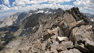 Cloudripper via West Chute, Full Climb from Helmet GoPro