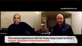 Jim Uglow - First-person experiences with the Yeung (Yang) Family Tai Chi pt. 1