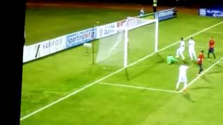 Diego Buonanotte Goal (1-1) Βέροια - ΑΕΚ