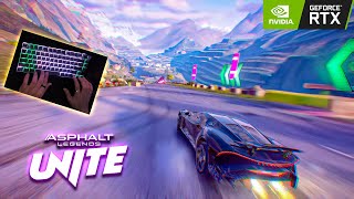 Fastest Keyboarder + Handcam on Asphalt Legends Unite ⌨️