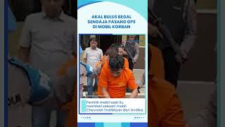 AKAL BULUS Begal di Tajur Bogor, Sengaja Pasang GPS & Duplikat Kunci Mobil Korban