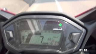 CBR400R(NC47) 0-100km/h加速