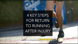 4 key steps for a successful return to running after injury.