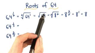Roots of 64 - Visualizing Algebra